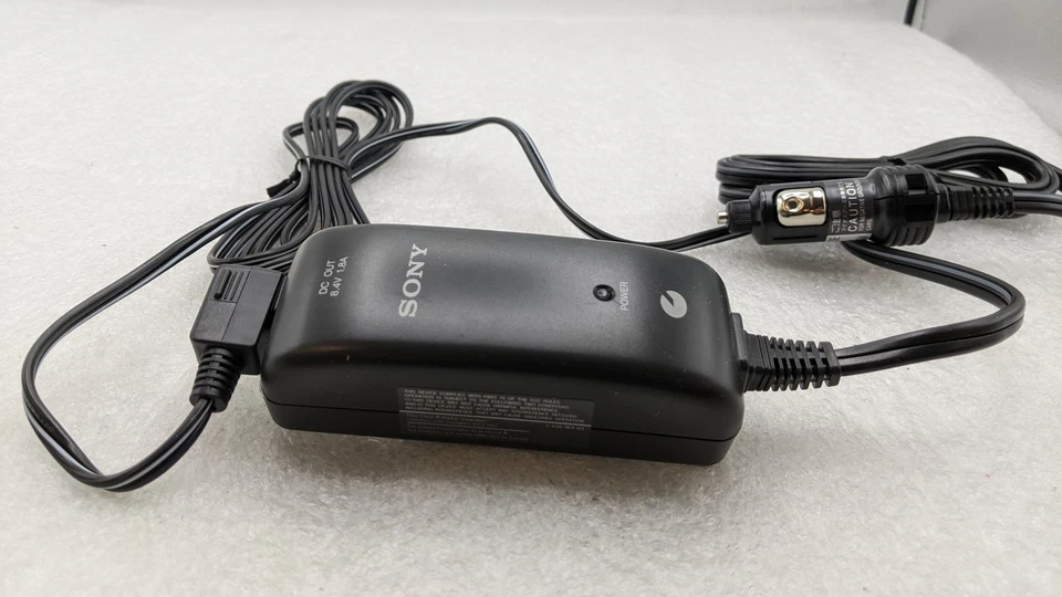 索尼 DCC-L50 20W DCC-L50 交流电适配器 适用于车载电池充电器 锂离子 Handycam — 第 4/4 张图片