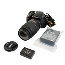 Nikon D3200 24.2MP Digital SLR Camera  55-300mm 1:4.5-5.6G ED Lens Kit