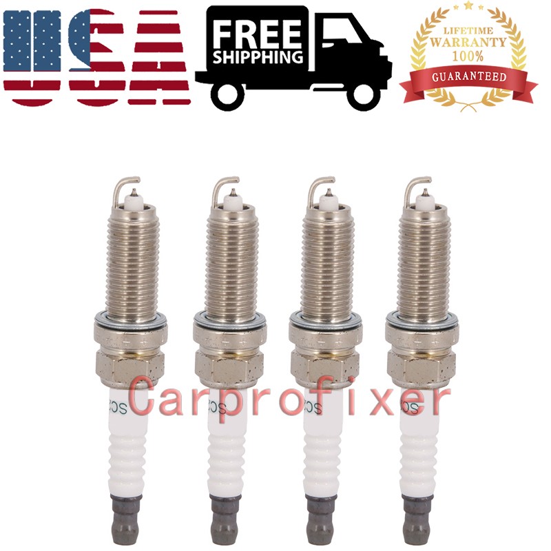 4pcs Iridium Spark Plugs 90919-01253 SC20HR11  Fits Pontiac Toyota Corolla Scion