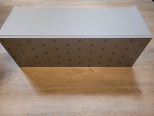 Wandschrank mit Klappe Nobilia WK120-36 Easytouch 970 Taupegrau, 120x36 cm