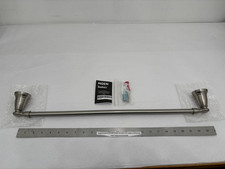  1 NEW Moen Banbury 24" Towel Bar - BRUSHED NICKEL - Y2624BN open, no box 