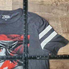 The Legend of Zelda 2016 Shirt Link XL Striped Sleeves Nintendo NES SNES N64 Wii