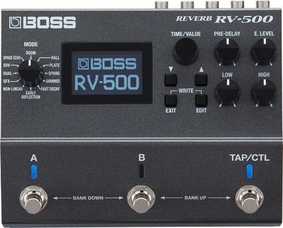 Boss RV-500 Reverb Electric Guitar Effects Pedal