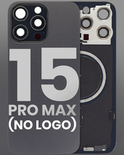 Back Glass With Steel Plate With MagSafe Magnet Pre-Installed For iPhone 15 Pro