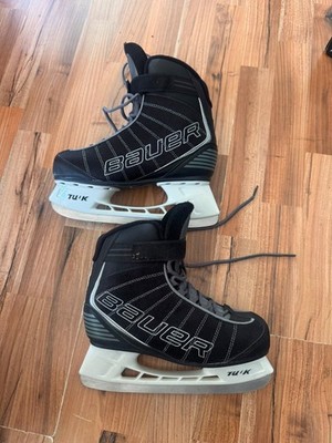 Bauer Eishockey Schlittschuhe Größe 38   Wenig benutzt   Schwarz/Silber