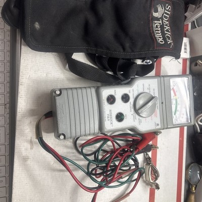 TEMPO SIDEKICK T&N TESTER W/CABLES & CASE (TESTED) SHIPS FAST