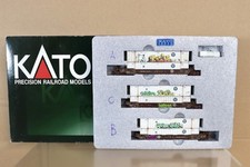KATO 106-6111 N WEATHERED BNSF GUNDERSON MAXI-IV DOUBLE STACK CONTAINER CAR 3512