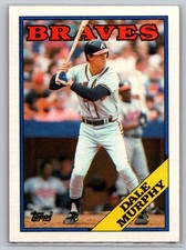 Dale Murphy 1988 Topps #90 Atlanta Braves - Free Shipping