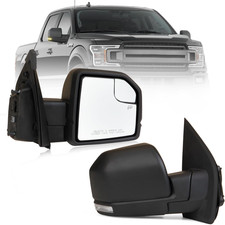 F150 Passenger Side Mirror Compatible with 2015-2020 Ford F-150 with Blind Spot