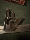 Steel Combination Square w/ level Adjustable Head, 12 in, Antique level tools — photo 1