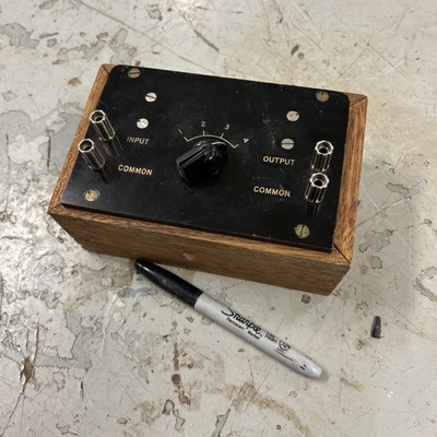 Vintage CB VHS HAM Radio Input Output Box | eBay