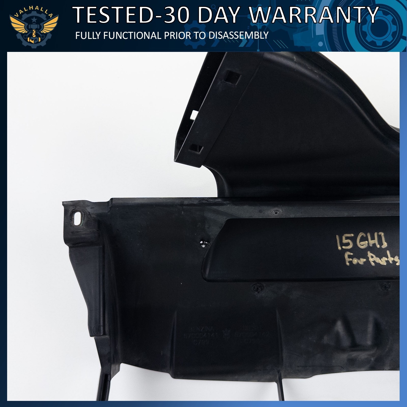 Maserati Ghibli S Q4 2014-2024 Front Cooling air duct