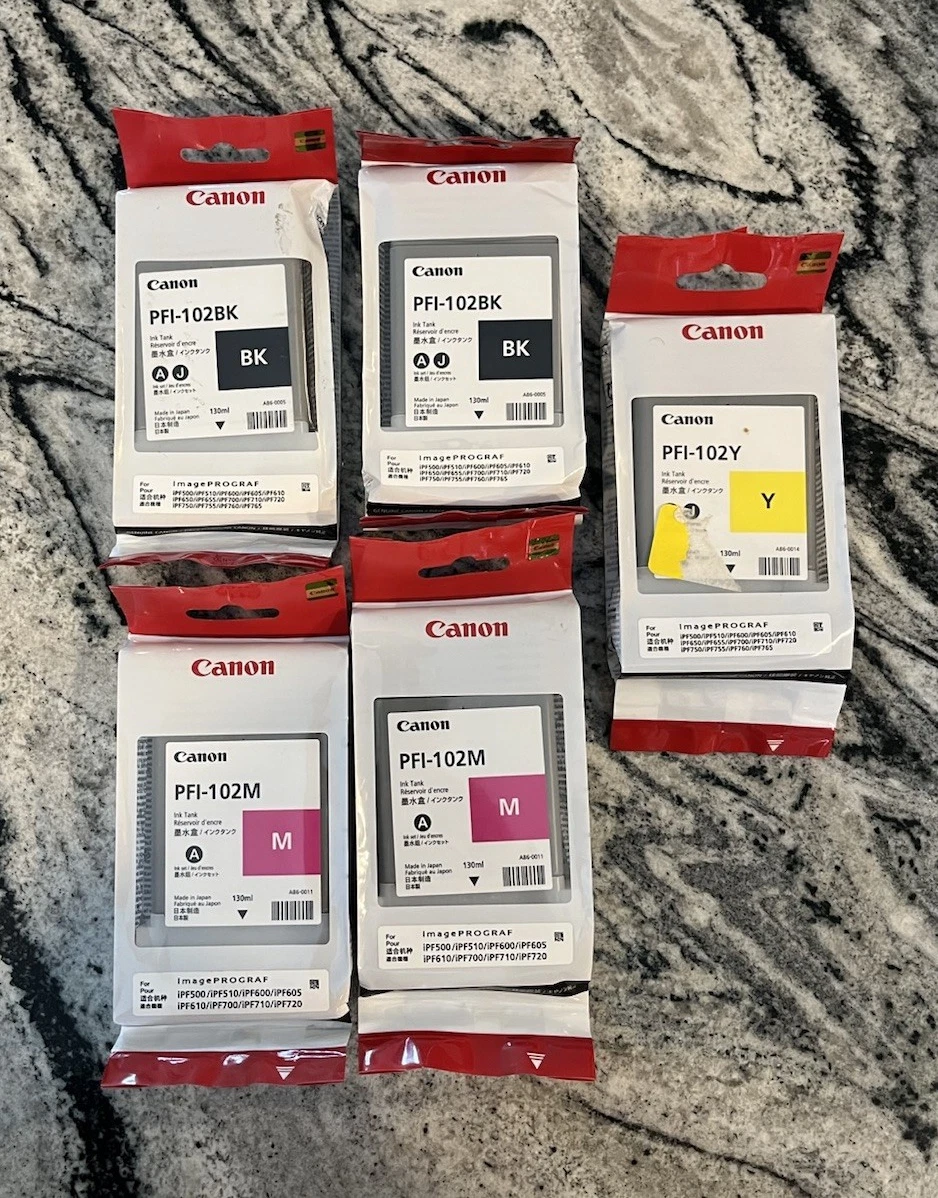 Canon PFI-102 Printer Ink Cartridges for sale | eBay