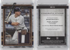 2020 Museum Collection Meaningful Materials Relics Copper /35 Mark Teixeira