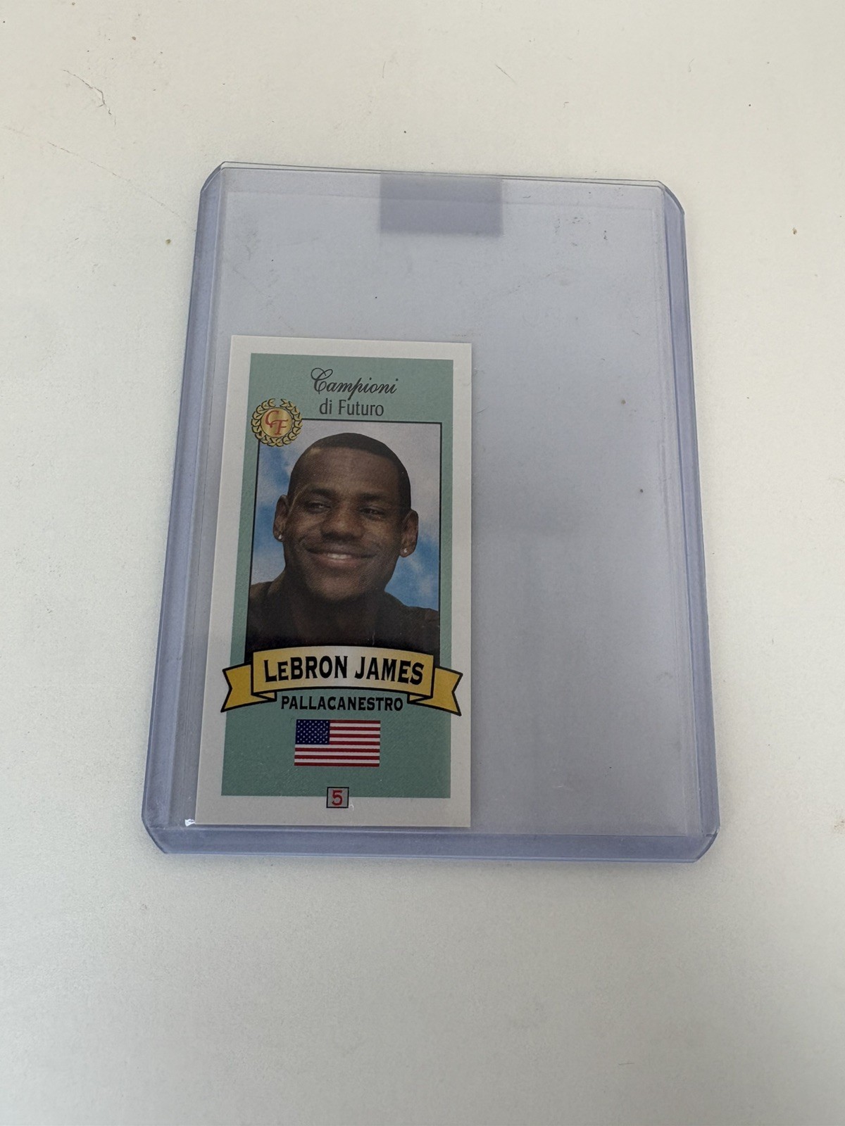 2003-04 Collezioni Firenze Campioni di Futuro - Blue Sky Variation LeBron James