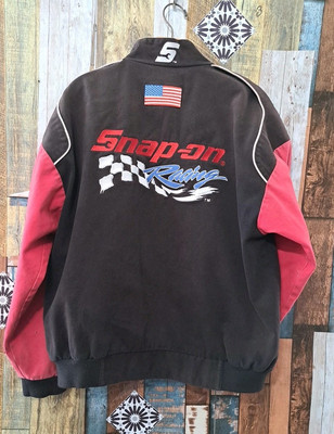 Choko Motorsports Authentic Snap-On Racing Zipper Jacket Sz Large