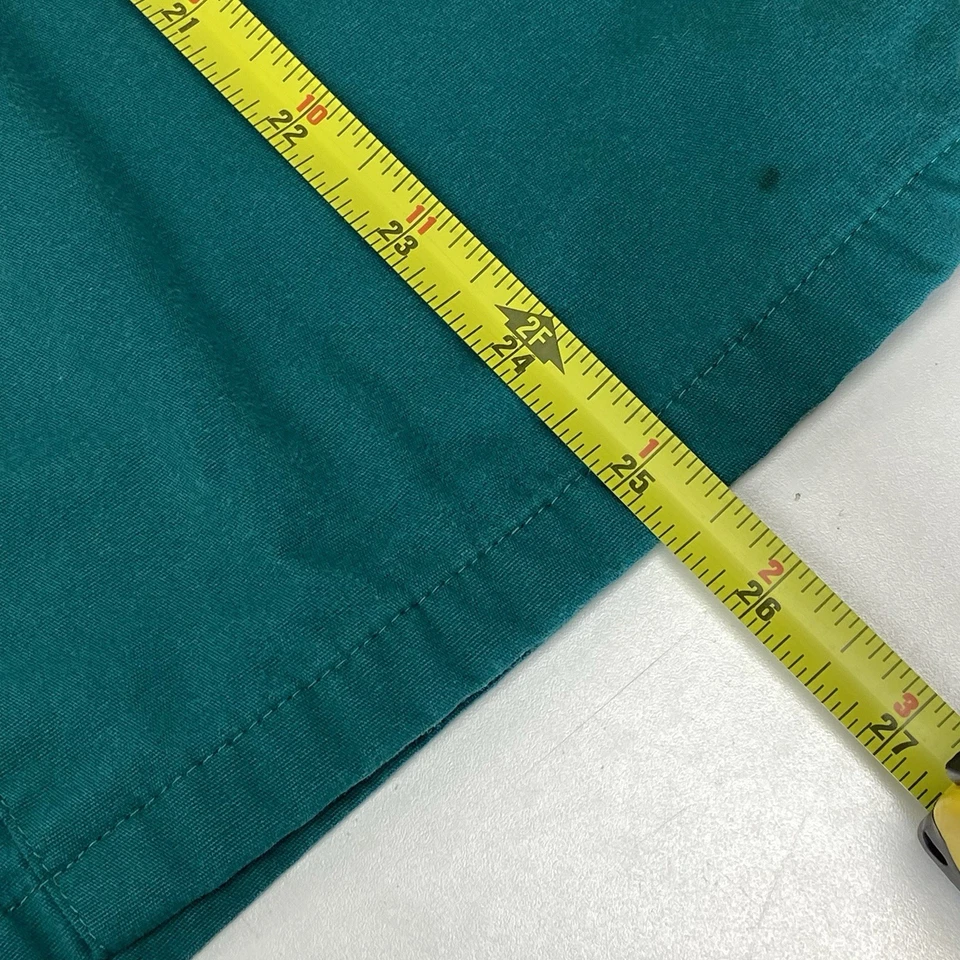 Blusa Médica Dickies Mujer M Mediana Sólida Verde Cuello en V Bolsillos Médicos Foto 3 de 4