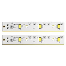 New 2pcs WR55X26671 Refrigerator LED Light Board for GE Machine Bulb Replacement