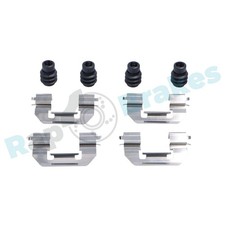 RAP BRAKES Zubehörsatz Scheibenbremsbelag R-U0379 für FIAT 500X FULLBACK Pick up