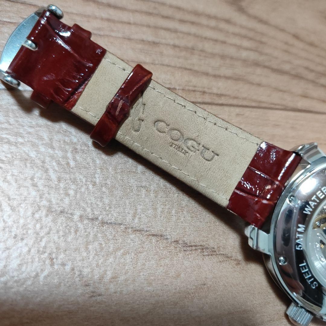 COGU Skeleton Automatic Watch Timepiece Brand COG… - image 9