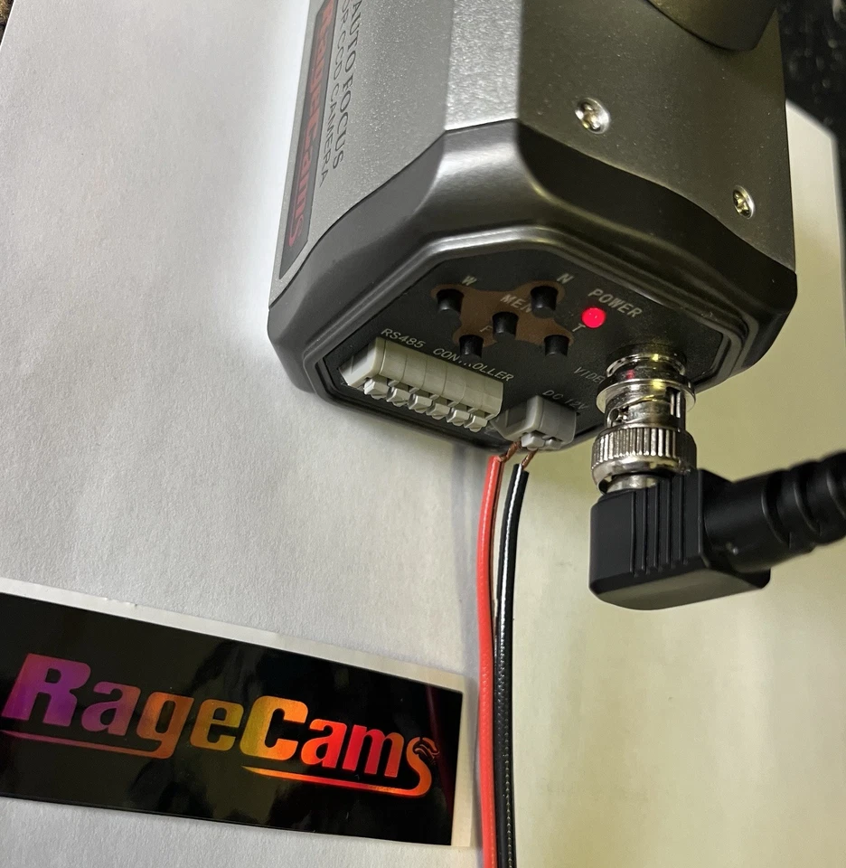 Bnc Male Elbow Plug Angled Connector-RCA Female Composite Video Dash Cam Cable - Image 2 of 4