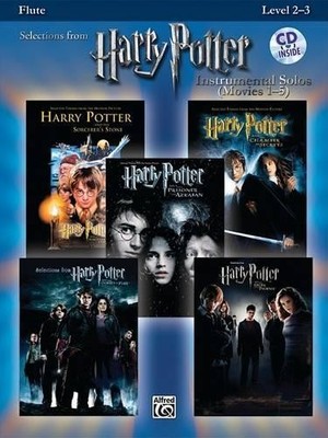 Harry Potter Movies 1-5, for Flute (Harry Potter Instrumen by Various 0739049887