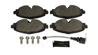 Hart 252 923 Bremsbelagsatz, Scheibenbremse FüR Audi Cupra Seat Skoda
