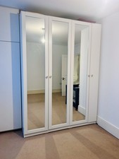 IKEA Pax Wardrobe With Mirror Doors