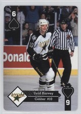 1995-96 Hoyle Western Conference Playing Cards Box Set Todd Harvey #6S q7c