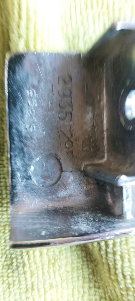 Dodge Ram B150 1990 juego de manijas de puerta interior piezas cromadas limpias OEM Foto 4 de 4