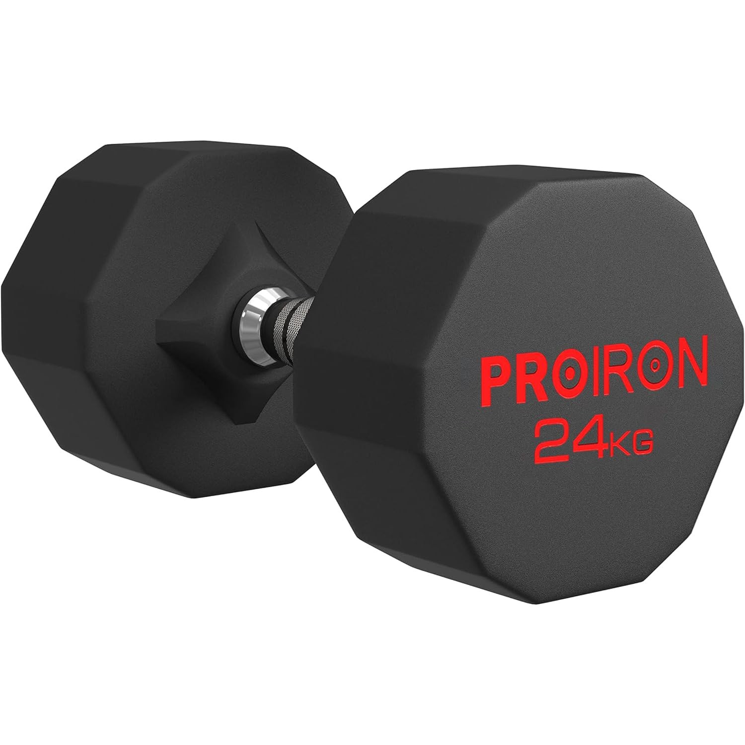 PROIRON Manubri Gommati da 3 a 24 kg Pesi Palestra in Acciaio Anti collisione