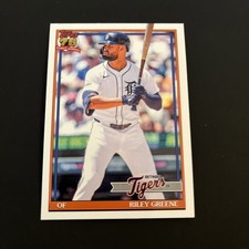 2026 Topps Series 1 #T91-2 Riley Greene Detroit Tigers 1991 Topps