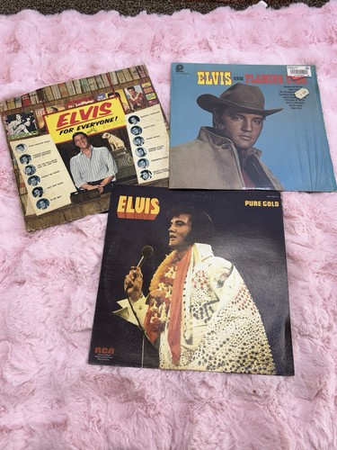 Elvis Presley Vinyl Record Bundle 🎤 3 LP Lot