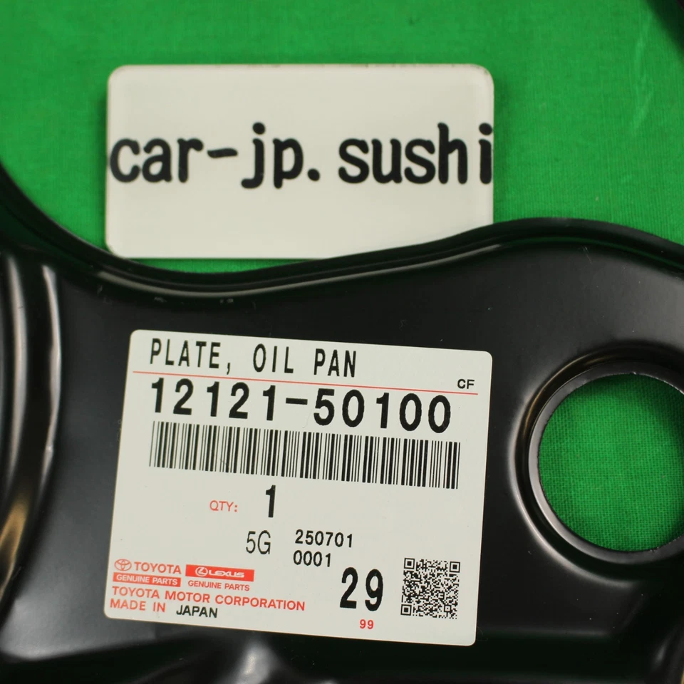 丰田正品盘子,油盘挡板,编号 1 LEXUS LX470 UZJ100 原始设备制造商 12121-50100 — 第 3/4 张图片