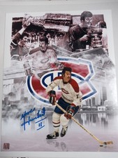 Yvon Lambert Montreal Canadiens 8x10 Photo Signed Autograph Signature Edit Coa