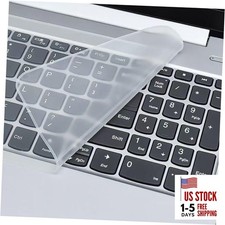 Ultra Thin Keyboard Cover Protector, Compatible For 15-17.6 inch laptops Clear