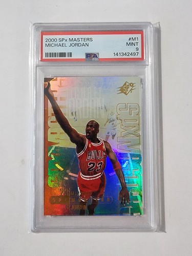 2000 SPx Masters Michael Jordan #M1 PSA 9