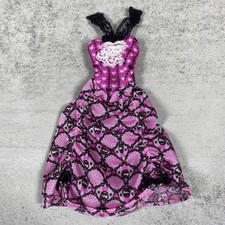 Monster High Replacement Draculaura Dot Dead Gorgeous Pink Dress