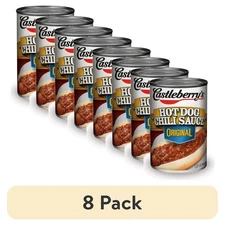 (8 pack) Castleberry's Original Hot Dog Chili Sauce, 10 oz Can