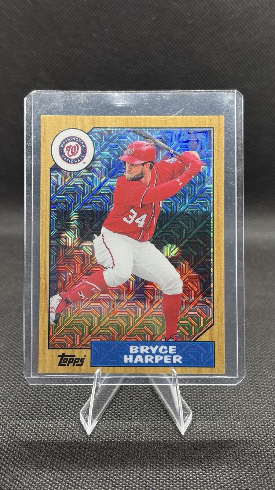 2017 Topps 35th anniversary silver pack refractor Bryce Harper