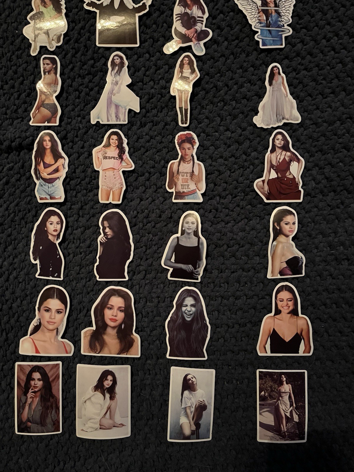 Selena Gomez Sticker Pack 10 PCs Random, Unofficial Crafts Stickers