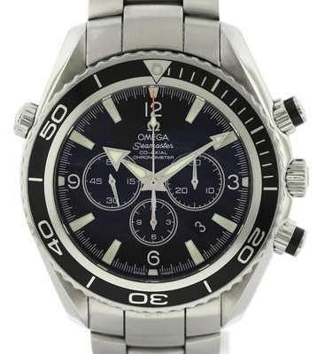 Omega Seamaster Planet Ocean Automatik Herren Chronograph 45mm 22105000 Papiere