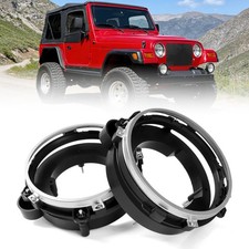 Driverpassenger Side Headlight Bulb Brackets Bucket For Jeep Wrangler 1997-2006 Driverpassenger Side Headlight Bulb Brackets Bucket For Jeep Wrangler 1997-2006