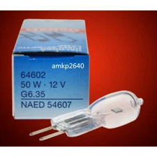 OSRAM HLX 64602 12V 50W G6.35 1100 Hours Halogen Display Optic Lamp #amFor 