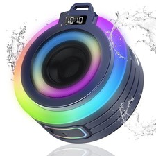 Bluetooth Shower Speaker, Portable Bluetooth Speaker Stereo Sound with Suctio...