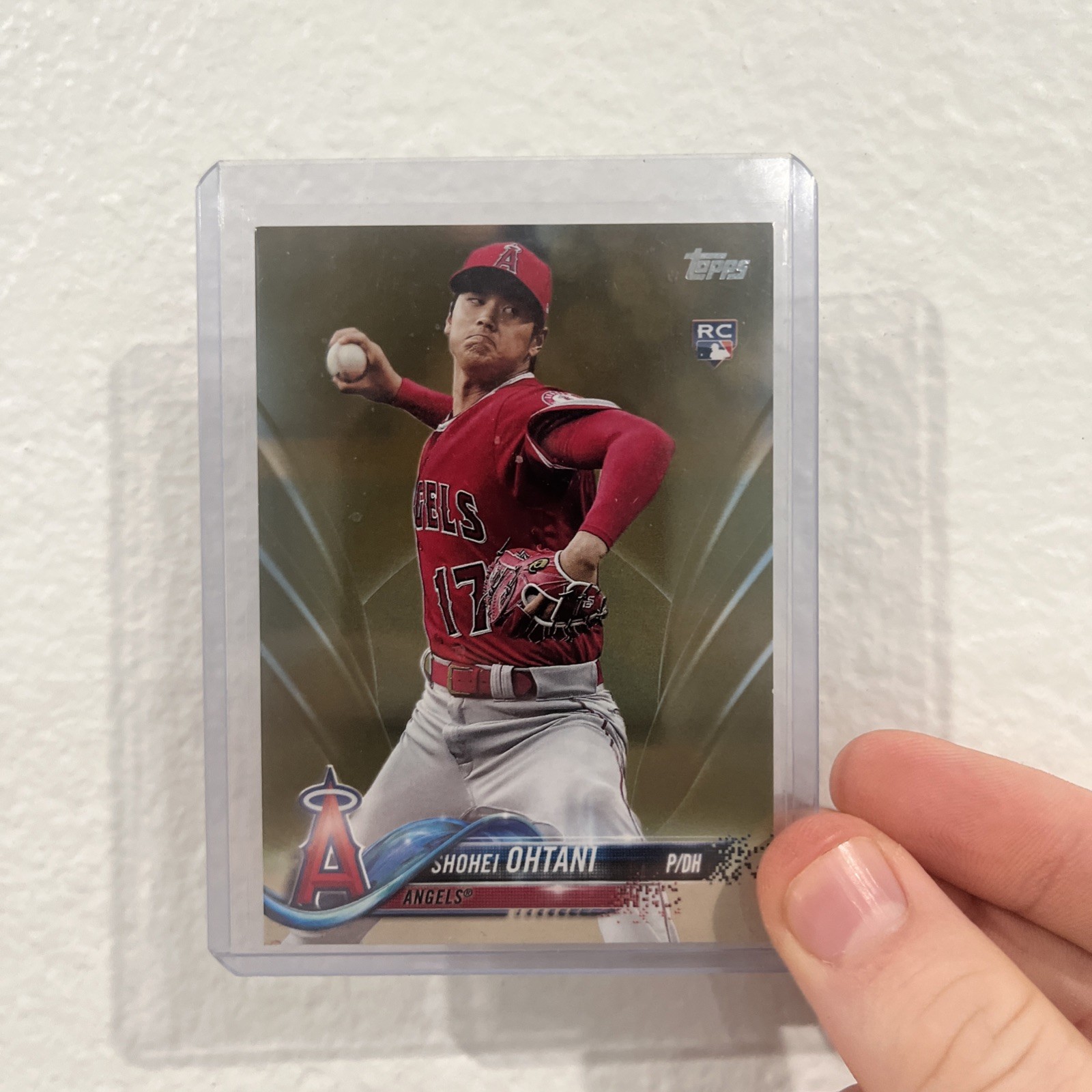 Shohei Ohtani 2018 Topps Update #US1 Gold Parallel /2018 Pitching Rookie