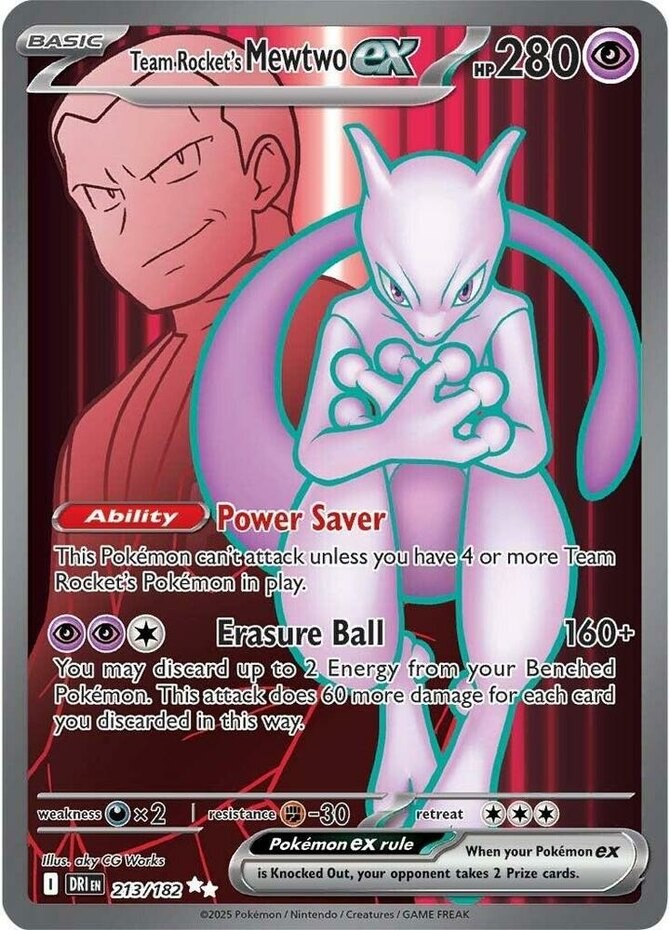 Team Rocket's Mewtwo ex