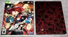 Persona 5 Royal Steelbook Edition (Atlus Xbox Series X 2022) W/ Slipcover Tested
