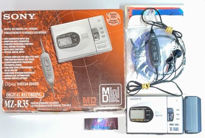 Walkman Minidisc Player Sony MZ-R35 ''Fernbedienung außer Betrieb'' Original
