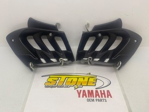OEM Yamaha YFZ450 Heel Foot Guards Left Right Stock YFZ 450